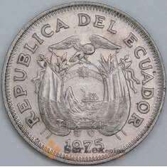 Эквадор 1 сукре 1975 КМ83 XF-AU арт. 57470 Эквадор 1 сукре 1975 КМ83 XF-AU арт. 57470