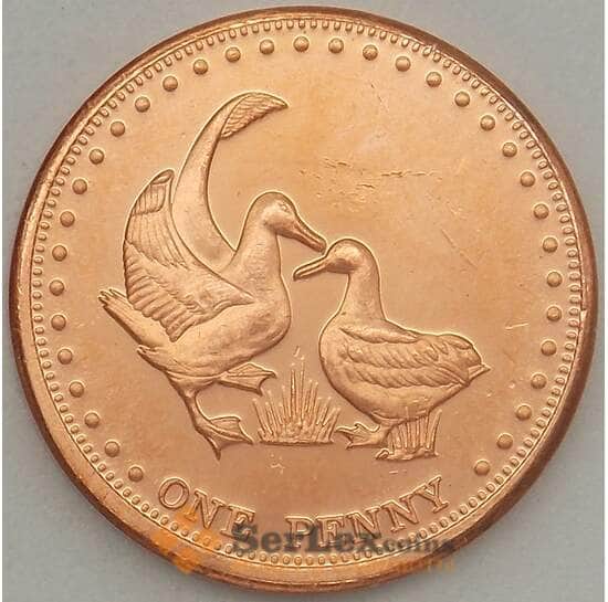 Тристан да Кунья 1 пенс 2009 BU (n17.19) арт. 20099