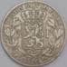 Монета Бельгия 5 франков 1849 КМ17 VF+ арт. 8267