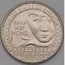 США 25 центов 2022 D №5 Женщины Анна Мэй Вонг арт. 38365