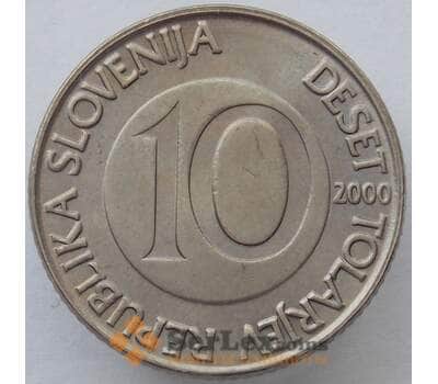 Монета Словения 10 толаров 2000 КМ41 UNC (J05.19) арт. 15538