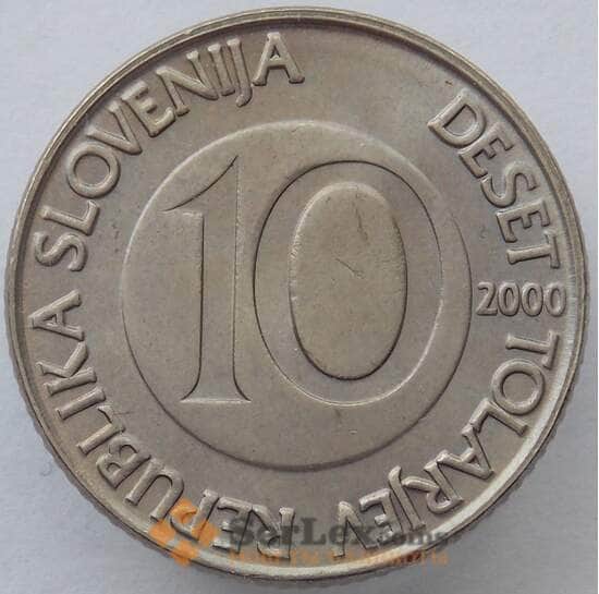 Словения 10 толаров 2000 КМ41 UNC (J05.19) арт. 15538