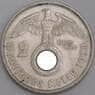 Германия монета 2 марки 1938 A КМ93 XF арт. 8917