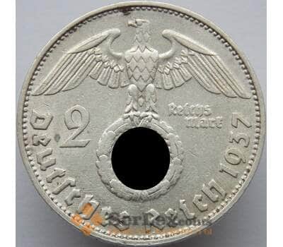 Монета Германия 2 марки 1937 D КМ487 VF+ арт. 8915
