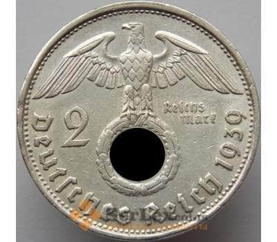 Монета Германия 2 марки 1939 B КМ487 VF арт. 8941