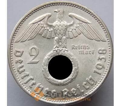 Монета Германия 2 марки 1938 B КМ487 AU арт. 8947