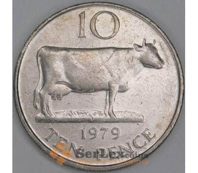 Гернси 10 пенсов 1979 КМ30 XF арт. 54895