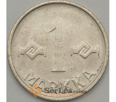 Монета Финляндия 1 марка 1957 КМ36а aUNC (J05.19) арт. 18715