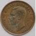 Монета Австралия 1 пенни 1943 КМ36 XF арт. 39146