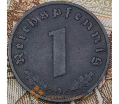 Монета Германия 1 пфенниг (рейхспфенниг) 1940 А КМ97  арт. 29346