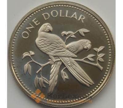 Монета Белиз 1 доллар 1974 КМ43 Proof  арт. 7857