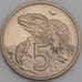 Новая Зеландия 5 центов 1968 КМ34 BU арт. 46614