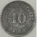 Германия Нотгельд 10 пфеннигов 1918 VF Нагольц (j05.19) арт. 19973
