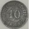 Германия Нотгельд 10 пфеннигов 1918 VF Нагольц (j05.19) арт. 19973