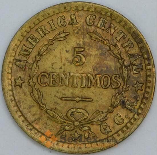 Коста-Рика 5 сентимо 1936 КМ151 XF арт. 57208