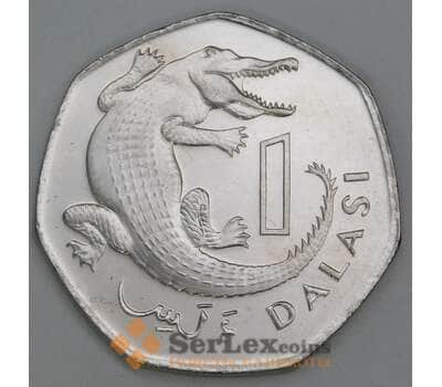 Гамбия 1 даласи 2016 КМ59а UNC арт. 56139