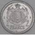 Монако 2 франка 1943 КМ121 UNC арт. 52657