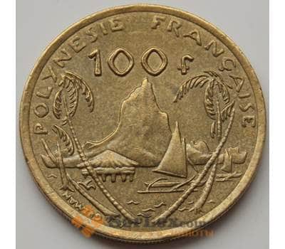 Монета Французская Полинезия 100 франков 2006-2015 КМ14а XF арт. 7272