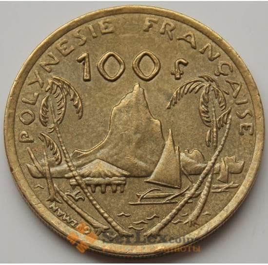 Французская Полинезия 100 франков 2006-2015 КМ14а XF арт. 7272