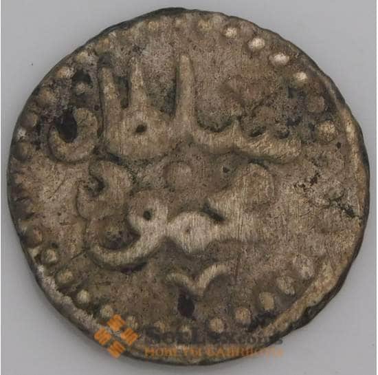 Тунис монета 1 харуб 1739-1753 КМ46 F арт. 45940