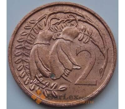 Монета Новая Зеландия 2 цента 1967-1985 КМ32.1 AU арт. 6675