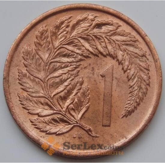 Новая Зеландия 1 цент 1967-1985 КМ31.1 AU арт. 6680