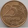 Бразилия 25 сентаво 1998-2017 КМ650 UNC арт. 11532