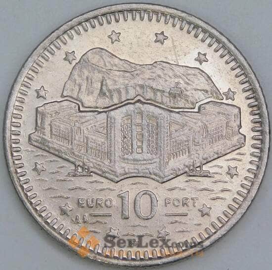 Гибралтар 10 пенсов 1998 КМ776 XF арт. 56472 Гибралтар 10 пенсов 1998 КМ776 XF арт. 56472