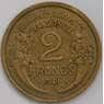 Франция 2 франка 1941 КМ886 VF арт. 39141
