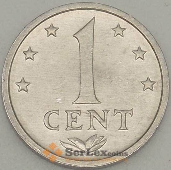 Нидерландские Антиллы 1 цент 1980 КМ8а UNC арт. 18177