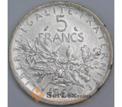 Франция 5 франков 1966 КМ926 AU арт. 57300