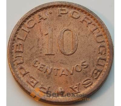 Монета Сан-Томе и Принсипи 10 сентаво 1962 КМ15 AU-aUNC арт. 8796