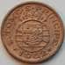 Монета Сан-Томе и Принсипи 20 сентаво 1962 КМ16.1 AU-aUNC арт. 8797