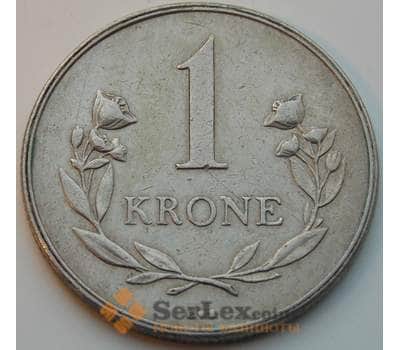 Монета Гренландия 1 крона 1960 КМ10a VF арт. 8813