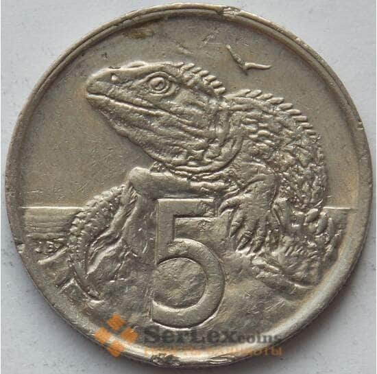Новая Зеландия 5 центов 1978 КМ34 VF (J05.19) арт. 17263