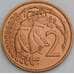 Новая Зеландия 2 цента 1975 КМ32 UNC арт. 46577