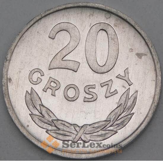 Польша 20 грошей 1985 YА47 UNC арт. 26971