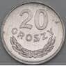 Польша 20 грошей 1985 YА47 UNC арт. 26971