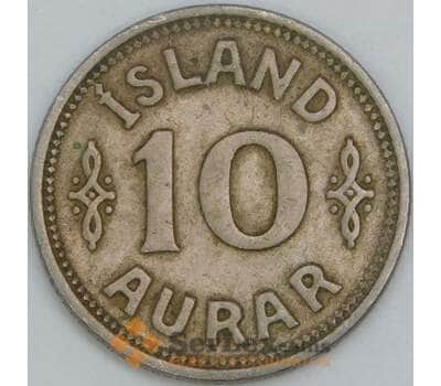 Исландия 10 эйре 1939 КМ1 VF арт. 56617