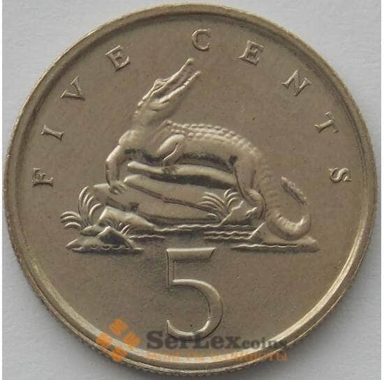 Ямайка 5 центов 1975 КМ46 aUNC (J05.19) арт. 17592