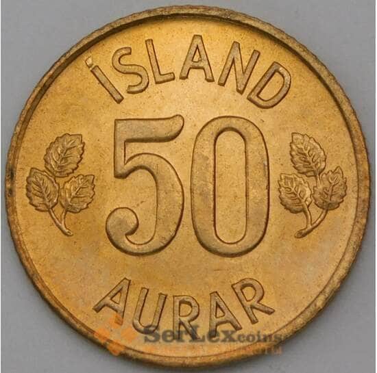 Исландия 50 эйре 1974 КМ17 UNC арт. 26983