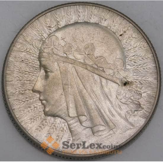 Польша монета 5 злотых 1934 Y21 VF Ядвига арт. 36631