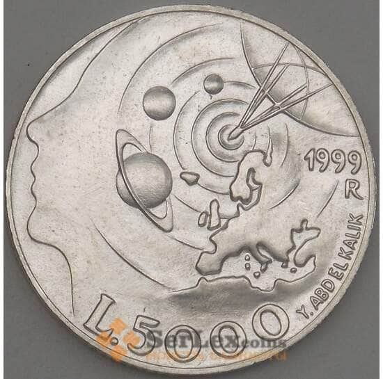 Сан-Марино 5000 лир 1999 КМ396 UNC (n17.19) арт. 21399