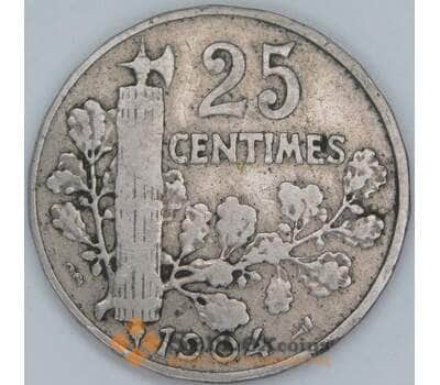Франция 25 сантимов 1904 КМ856 F арт. 56939