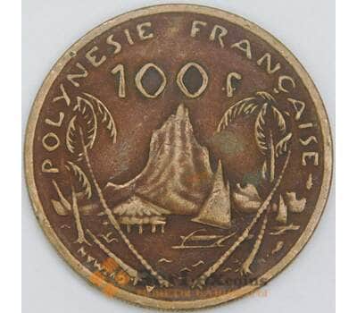 Французская Полинезия 100 франков 1982 КМ14 VF арт. 56781