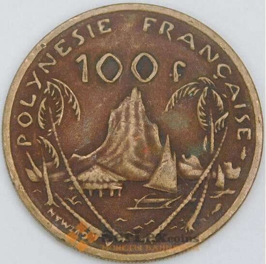 Французская Полинезия 100 франков 1982 КМ14 VF арт. 56781