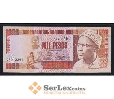 Гвинея-Биссау Бисау 1000 песо 1990 Р13а UNC  арт. 54698