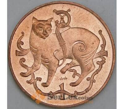 Мэн остров 1 пенни 1983 КМ59 UNC арт. 56128