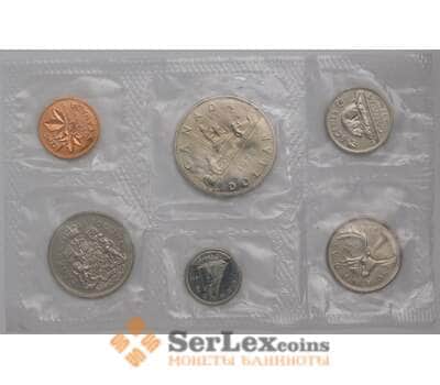 Монета Канада набор монет 1 цент -1 доллар 1972 (6 шт) BU арт. 39557