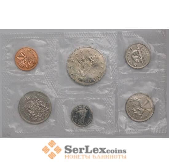 Канада набор монет 1 цент -1 доллар 1972 (6 шт) BU арт. 39557